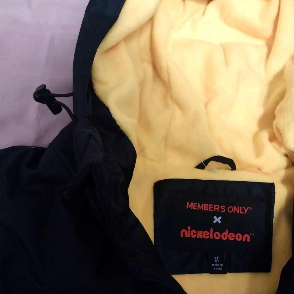 Members Only Puff Jacket Sponge Bob - Picture 2 of 7